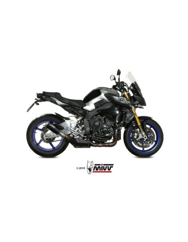 Silencieux MIVV MK3 Carbon/casquette inox Yamaha MT-10