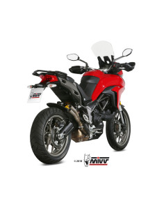 Silencieux MIVV Double Gun Full Titane Ducati 950 Multistrada 2