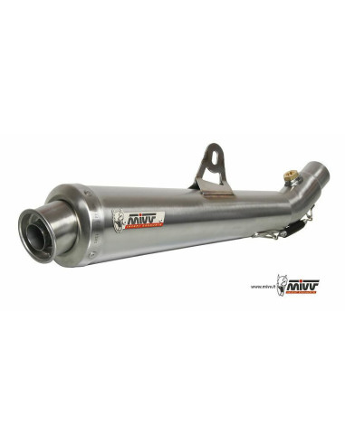 Silencieux double MIVV X-Cone inox Suzuki GSR600