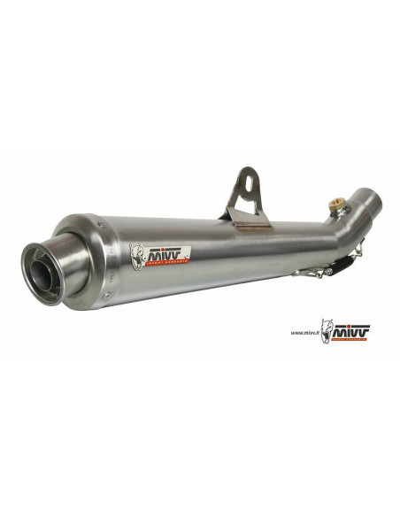 Silencieux double MIVV X-Cone inox Suzuki GSR600