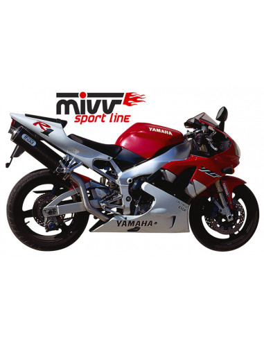 Silencieux MIVV Oval Classic carbone Yamaha YZF-R1