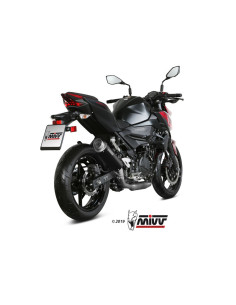 Silencieux MIVV GP Pro Carbon/casquette inox Kawasaki Ninja 400 2