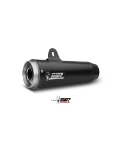 Silencieux MIVV Ghibli inox noir Kawasaki Z900RS