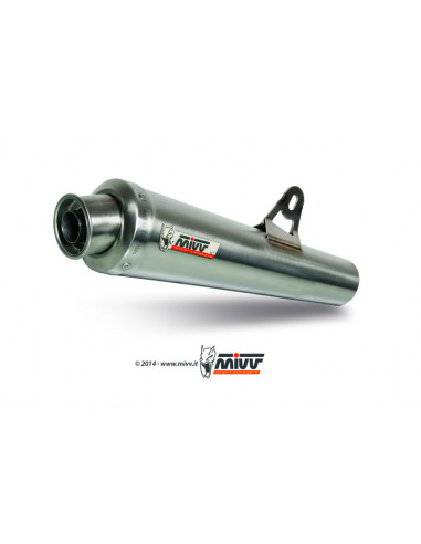 Silencieux MIVV X-Cone inox brossé Kawasaki Z750