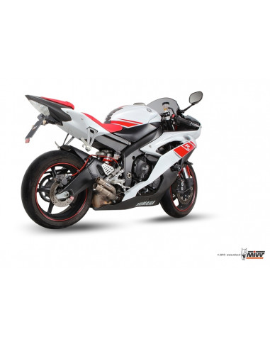 Silencieux MIVV Double Gun full titane Yamaha YZF-R6