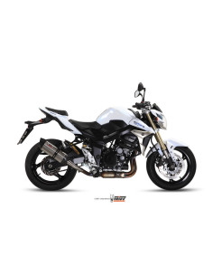 Silencieux MIVV Suono inox/casquette carbone Suzuki GSR 750 2