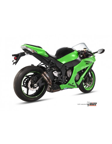 Silencieux MIVV double Gun full titane Kawasaki ZX10R