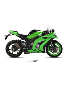 Silencieux MIVV double Gun full titane Kawasaki ZX10R 2