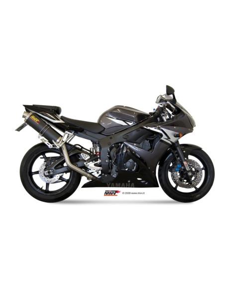 Silencieux MIVV Oval Classic carbone Yamaha YZF-R6