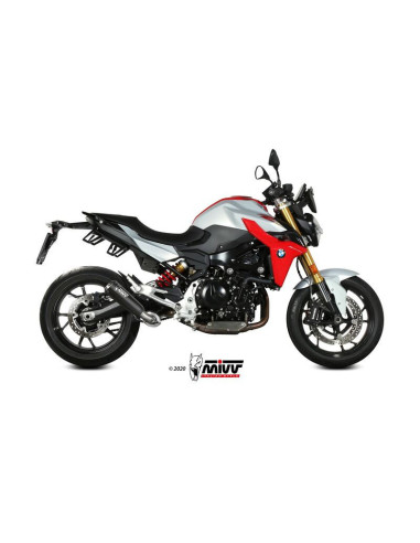 Silencieux MIVV X-M1 - Steel Black/inox BMW F900R