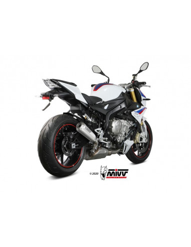 Silencieux MIVV X-M1 - titane/inox BMW S1000R