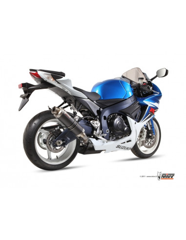 Silencieux MIVV GP carbone Suzuki GSX-R600/GSX-R750