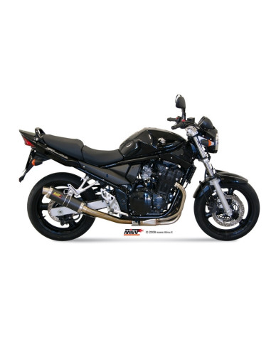 Silencieux MIVV GP carbone Suzuki GSF650 Bandit