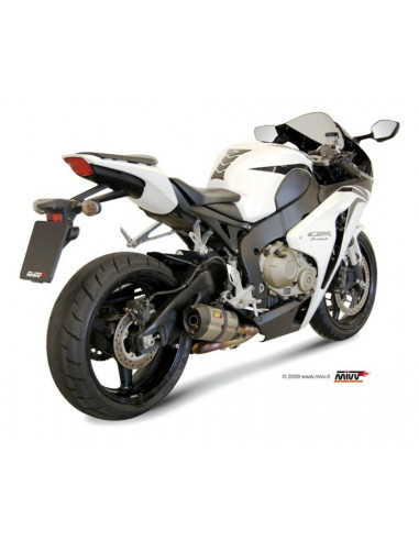 Silencieux MIVV Suono inox/casquette carbone Honda CBR1000RR