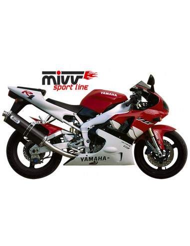 Silencieux MIVV Oval Classic carbone Yamaha YZF-R1