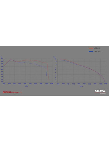 Silencieux YASUNI Scooter 4 - Suzuki UH 125 Burgman