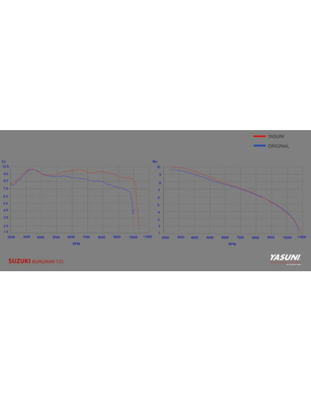Silencieux YASUNI Scooter 4 - Suzuki UH 125 Burgman