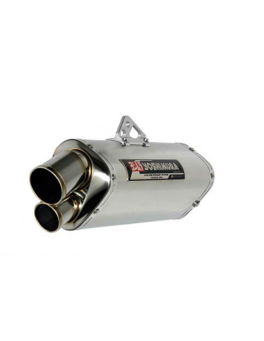 SILENCIEUX DE RECHANGE GAUCHE TRI-OVAL 2 INOX YOSHIMURA POUR SUZUKI / NOUVEAU DESIGN