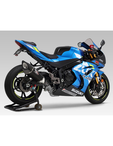 YOSHIMURA R-11Sq R Muffler Satin Finish/Carbon End Cap Suzuki GSX-R 1000