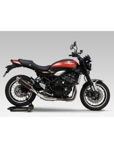 Silencieux YOSHIMURA Brevis Street Sports inox titanium bleu/casquette inox Kawasaki Z900RS 2