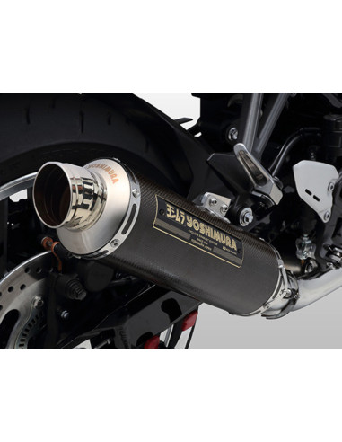 Silencieux YOSHIMURA Brevis Street Sports inox titane/casquette inox Kawasaki Z900RS