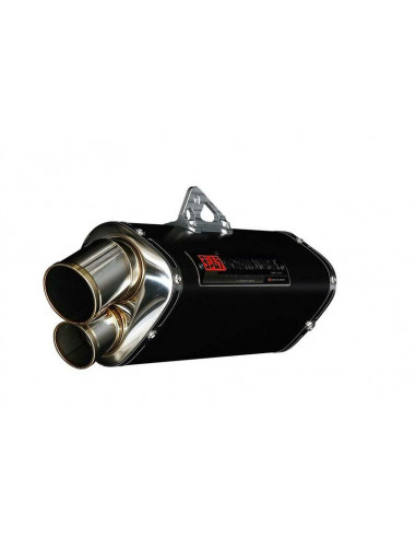 SILENCIEUX DROIT YOSHIMURA TRI-OVAL 2 METAL MAGIC POUR SUZUKI