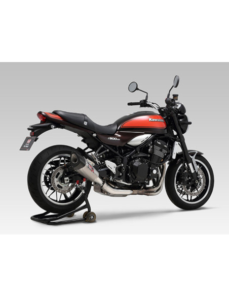 Silencieux YOSHIMURA R-11 inox metal magic/casquette carbone Kawasaki Z900RS