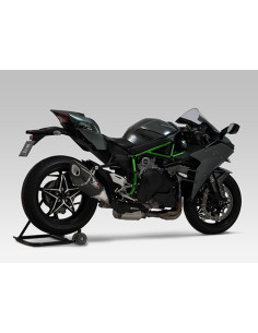 Silencieux YOSHIMURA R-11SQ Metal Magic/casquette carbone Kawasaki Ninja H2