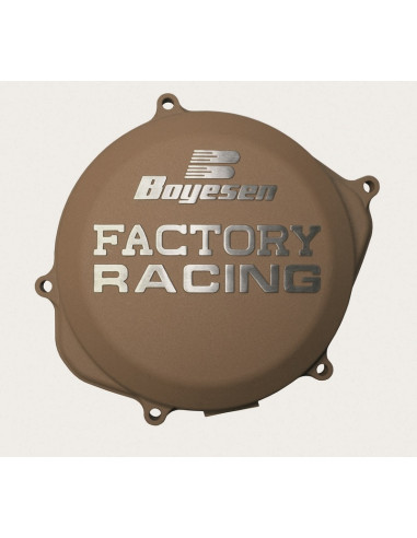 Couvercle de carter d'embrayage BOYESEN Factory Racing magnésium Suzuki RM-Z250