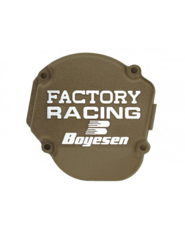 Couvercle de carter d'embrayage BOYESEN Factory Racing magnésium Kawasaki KX450