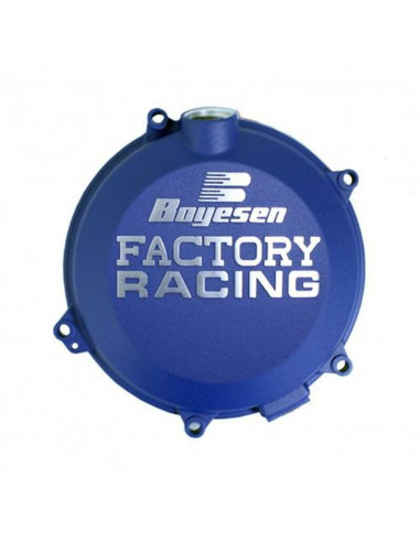 Couvercle de carter d’embrayage BOYESEN Factory Racing alu Race Blue KTM/Husqvarna