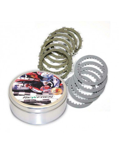 Kit disques garnis + lisses NEWFREN - Ducati 1098/1100 Hypermotard