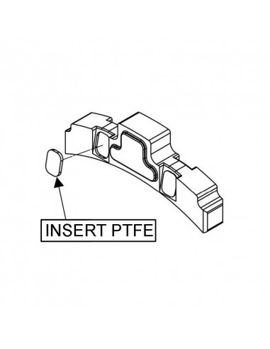 Pièce détachée REKLUSE Insert Teflon embrayage TT x24