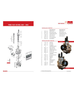 Carburateur DELL ORTO PHBG DS Ø19mm 2