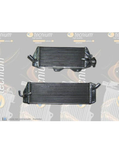 Radiateur gauche TECNIUM Oversize - Kawasaki KX450F