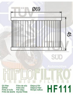 Filtre à huile HIFLOFILTRO - HF111 Honda 2