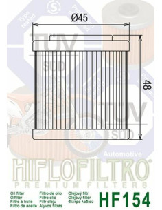 Filtre à huile HIFLOFILTRO - HF154 Husqvarna 2