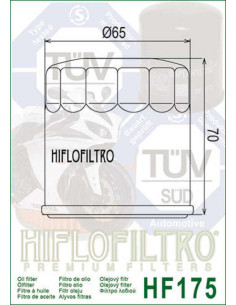 Filtre à huile HIFLOFILTRO - HF175 2