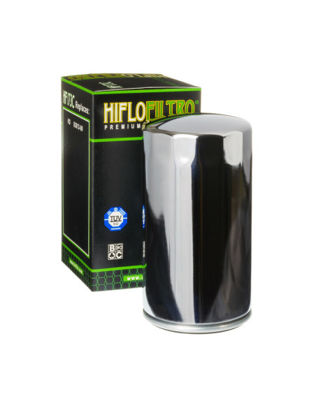 Filtre à huile HIFLOFILTRO Chrome - HF173C