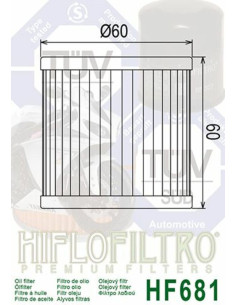 Filtre à huile HIFLOFILTRO - HF681 Hyosung 2