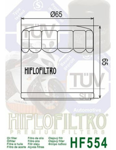 Filtre à huile HIFLOFILTRO - HF554 MV Agusta 2