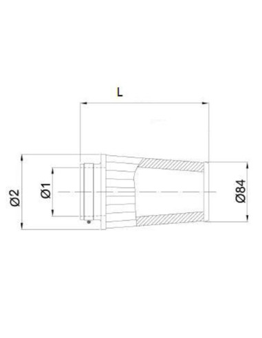Filtre à air BMC conique Ø50mm - FBSS50-128