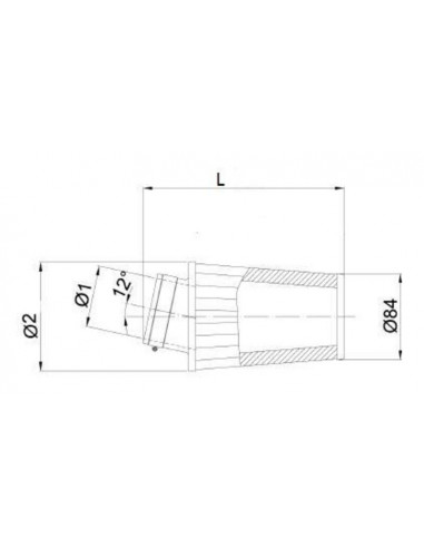 Filtre à air BMC conique Ø65mm - FBSA65-128