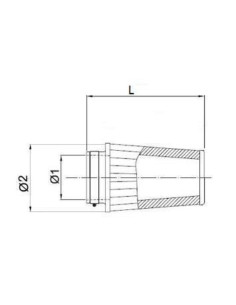 Filtre à air BMC conique Ø32mm - FMSA32-63 2