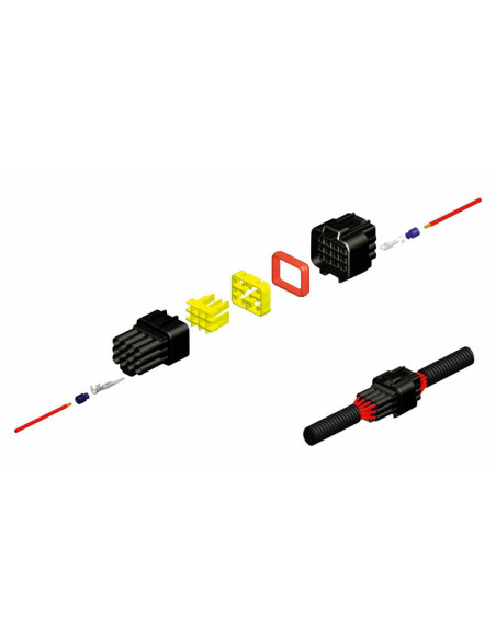Cosse mâle série 090 FRKW BIHR Ø0,5mm²/0,85mm²