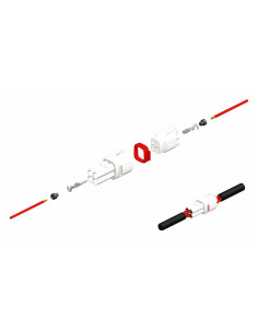 Jeu de connectiques 3 voies série 090 SMTO BIHR type origine Ø0,85mm²/1,25mm² - 5 jeux complets 2