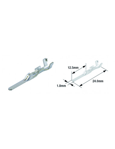 Cosse mâle électrique TOURMAX type 070 (FRY)