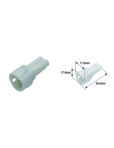 Connectique électrique femelle étanche TOURMAX type 090 (FRS)