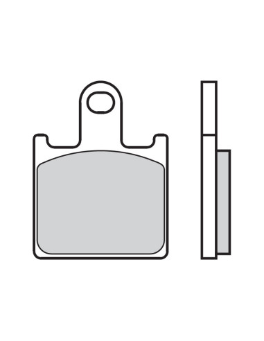 Plaquettes de frein BREMBO route/sport métal fritté - 07KA28SR