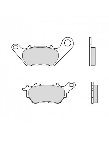 Plaquettes de frein BREMBO route carbone céramique - 07YA53CC